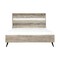 Armen Living Bridges 3 Piece King Bedroom Set in Two-Tone Acacia Wood SETBRBDKG3A - alternate 2